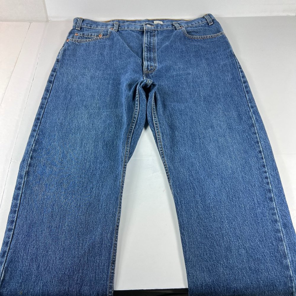 VTG 90s Levi's Jeans Mens 39 x 31* 505 Regular Fit Straight Leg Blue Denim Pants